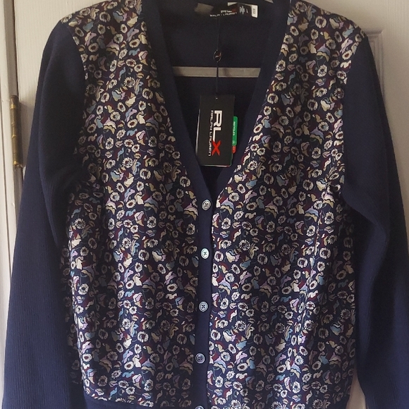 RLX Ralph Lauren Jackets & Blazers - RLX Floral Button-Up Cardigan